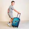 Neon - Voetbal - Schop - Kleurrijk Kinderkoffer - Zwart klein -sfeer3