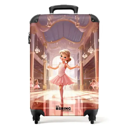 Bibi ballerina Koffer - NBS - Handbagage middel -productfoto_recht