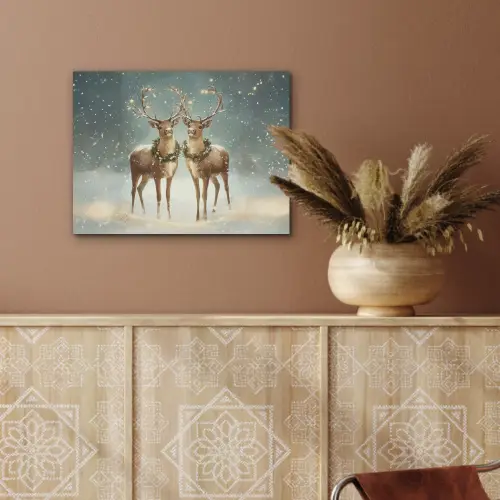 Kerstmagie - Winterwoud - Rendier PET vilt klein -sfeer4
