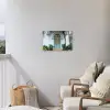 Deur - Patronen - Planten Tuinposter op houten frame 2 cm dik klein -sfeer1
