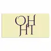 Oh hi - Geel - Monogram Muismat XXL klein -3d_leeg