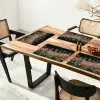 Hert - Wilde bloemen - Bos Placemat vinyl groot -zzsfeer4_Kitchenyeah-website