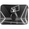 Basketbal - Basketbalveld - Lichtlijnen laptophoes neopreen klein -zkaufland3dotto