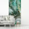 Goud - Marmer - Groen - Luxe - Marmerlook - Grijs fotobehang vinyl groot -woonkamer