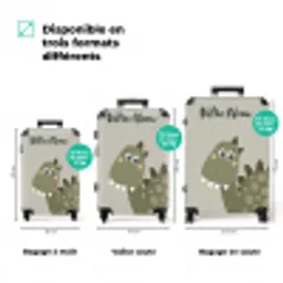 Danny dino NBS - Handbagage koffer - Kinderen Unisex middel zzzzzzVergelijking_3FR