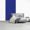 Blauw - Effen kleur - Donkerblauw fotobehang vinyl groot 64 -slaapkamer