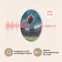 Football - Bal - Stadion - Sport Akoestische PET Vilt - Rond klein -USP_DE