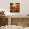 Landschap - Afrikaans - Zon plexiglas 5mm klein -sfeer4