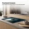 Olifant - Dieren - Licht - Bos - Natuur - Wilde dieren Inductie beschermer vinyl 3mm klein -sfeer1