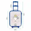 Kleine prinses met hartjes Kinderkoffer - Blauw klein -productfoto_formaten