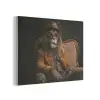 Bril - Leeuw - Bank - Hoed PET vilt klein -3d