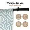 Patronen - Abstract - Driehoek - Geometrie Wandkleed katoen middel 269 -sfeer2