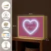 I liked it so it's mine - Neon hart - Roze Light Box met batterij (Wandlamp) middel -USP_websiteoverzichtNL