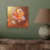 Glazen - Bloem - Zonlicht aluminium wit klein -sfeer2