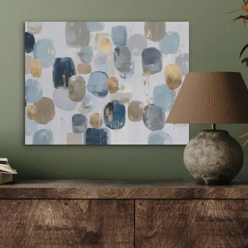 Abstract - Goud - Vormen PET vilt klein -sfeer2