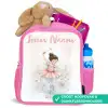 Ballerina - Elf - Fee Kinderrugzak - Roze middel -inhoud_NL