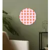 Zon - Motief - Roze Wandcirkel kunststof plaat 5mm dik klein 188 -sfeer3