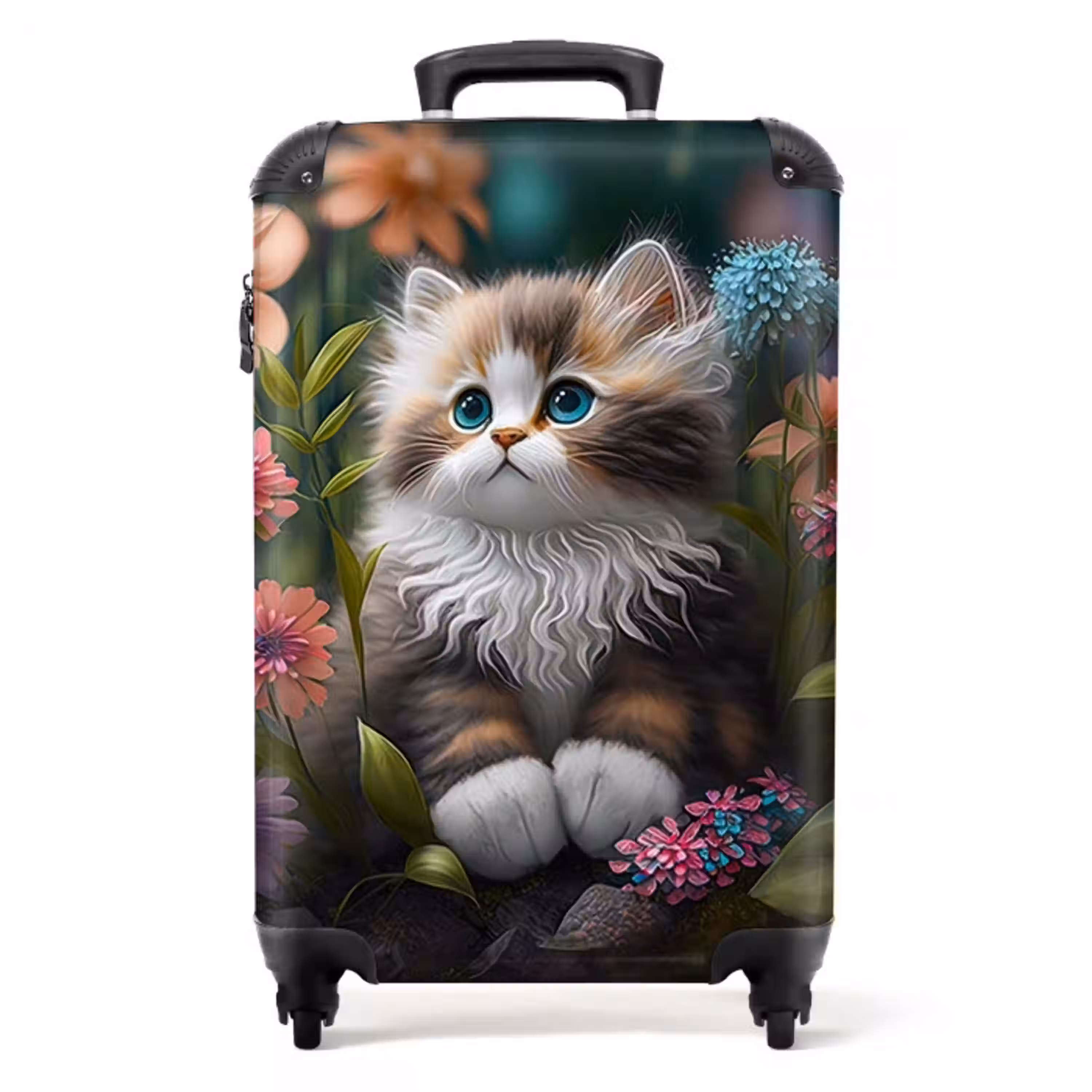 Snoezige Sjakie NBS - Handbagage koffer - Unisex middel -productfoto_recht