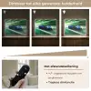 Race auto - Blauw - Groen Light Box met batterij (Wandlamp kind) middel -USP_dimbaarNL
