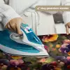 Warm - Patroon - Penseel - Viooltjes Wandkleed katoen klein 269 -sfeer9