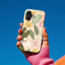 Patroon - Bloemen - Kleurrijk Toughcase MagSafe Apple iPhone 17 klein -Sfeer1V
