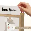 Eenhoorn - Pastel kleuren - Unicorn Light Box met kabel (Kinderlampje) klein -USP_websiteprintNL