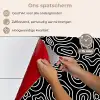 Lijnen - Patronen - Vloeiend - Bogen keuken achterwand spatscherm klein 900 -spatscherm_NL