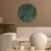 Monstera - Bladeren - Tropical Akoestische PET Vilt - Rond klein -sfeer1