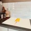 Oranje - Stokje - Waterijsje Inductie beschermer vinyl 3mm klein -sfeer3