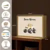 Monstertruck - Geel - Minimalistisch Light Box met batterij (Wandlamp kind) middel -USP_websiteoverzichtNL