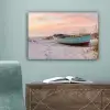 Rustiek - Roeiboot - Zandstrand canvas 2cm klein -sfeer4