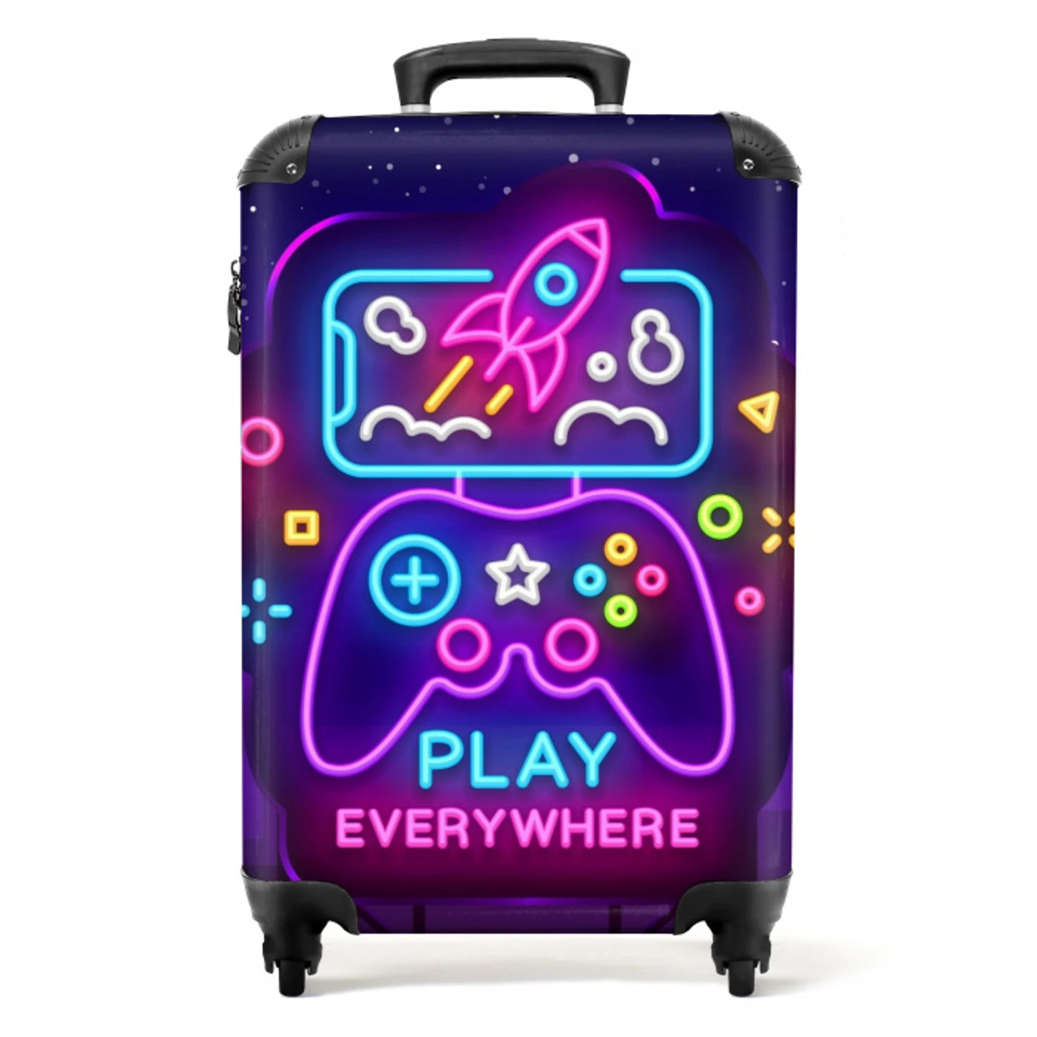 You Can't Control Me NBS - Handbagage koffer - Unisex middel -productfoto_recht