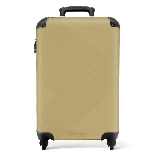 Minimal - Kruisende lijnen op NBS - Handbagage koffer - Unisex middel -productfoto_recht