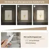 Softijs - Hoorntje - Wit Light Box met kabel (Tafellamp) klein -USP_dimbaarNL