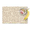 Minimalistisch - Patroon - Terracotta Placemat vinyl groot 368 -zzzproduct_Kitchenyeah-website