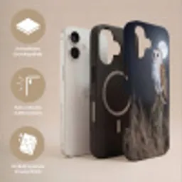 Kerkuil - Maan - Nacht Toughcase MagSafe Apple iPhone 17 klein -USP_Lagen_DE