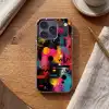 Kleurvlakken - Vormen - Kleurrijk - Abstract Telefoonhoesje iPhone 17 Pro klein -sfeer1