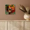 Vrouw - Sinaasappel - Bessen - Oranje plexiglas 5mm klein -sfeer5
