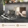 Geometrisch - Geweven structuur - Modern keuken achterwand spatscherm klein -usp_NL