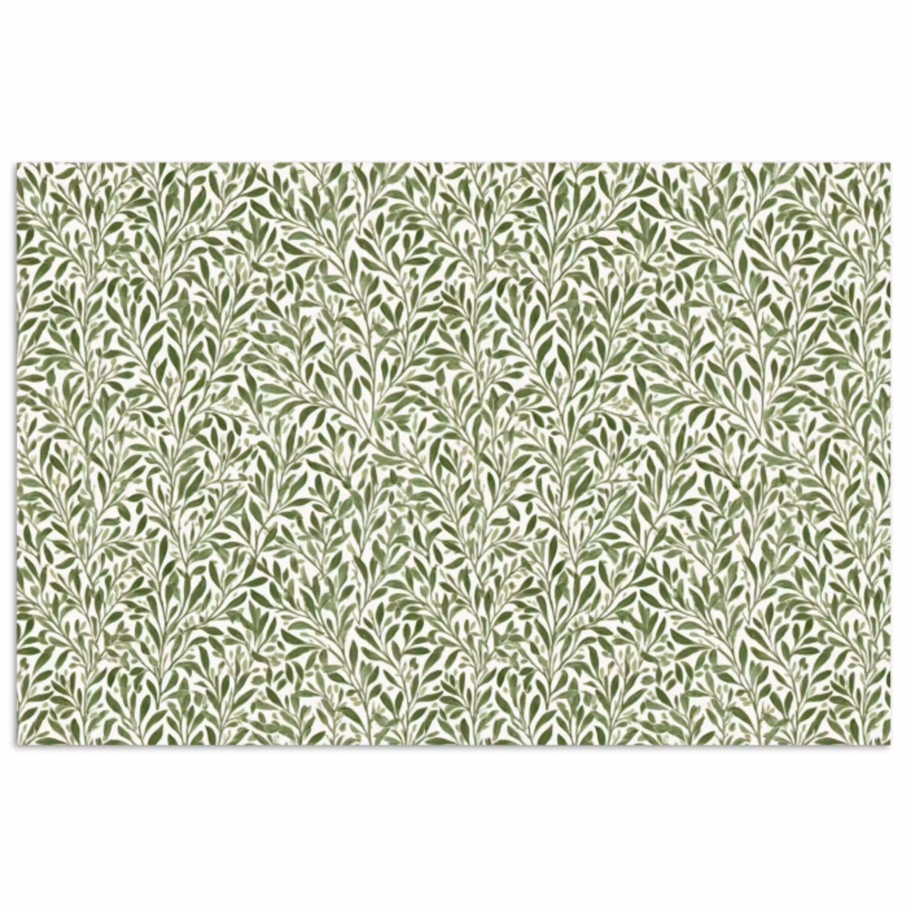 Botanisch - Takken - Groen poster papier klein 62 -3d