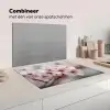 Bloesems - Meeldraden - Geel - Wazig Inductie beschermer vinyl 3mm klein -wsfeer7_website