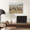 Schapen - Weidenlandschap - Heuvels PET vilt klein -sfeer5