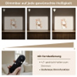 Paard - Bohemian - Pastel Light Box met batterij (Wandlamp) middel -USP_dimbaarDE