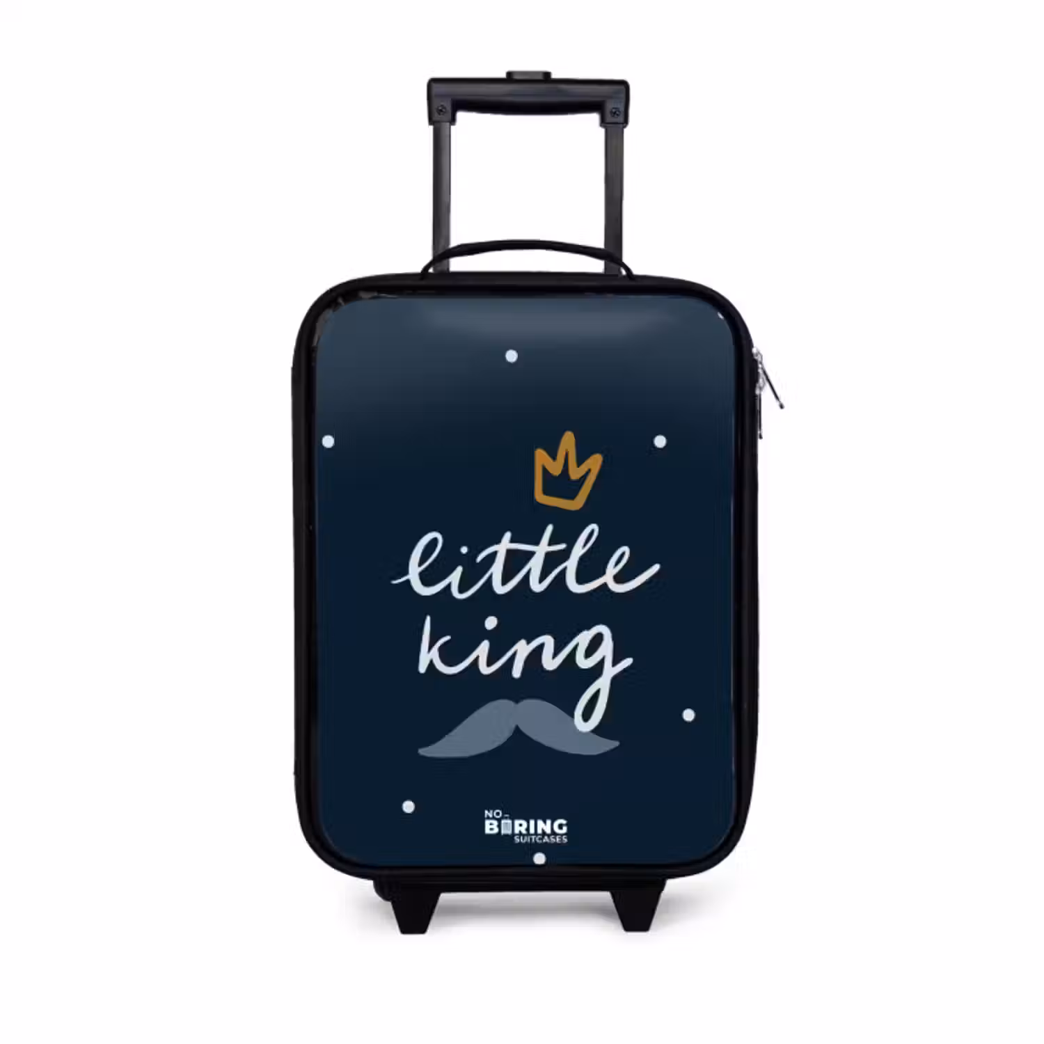 Kinderkoffer - Little king met stippen