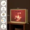 Voetballer - Omhaal - Rood - Neon Light Box met batterij (Wandlamp kind) middel -USP_websiteoverzichtNL