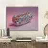 Hotdog - Steentjes - Glitters - Paars PET vilt klein -sfeer1