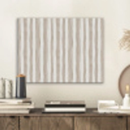Minimalistisch - Strepen - Beige PET vilt klein 837 -sfeer1