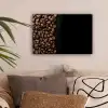 Koffiebonen - Zwart - Eenvoudig canvas 2cm klein -sfeer1