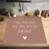 Zing vecht huil bid lach werk en bewonder - Quotes - Spreuken - Ramses Shaffy Inductie beschermer vinyl 3mm middel -sfeer5