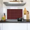 Lijnen - Patroon - Bordeaux Inductie beschemer met haakjes klein 777 -sfeer2